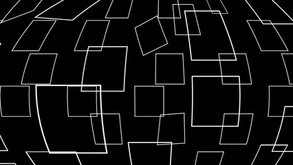 Abstract background with black and white shapes.Backdrop in UHD format 3840 x 2160.Wallpaper 4k.