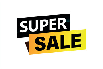 super sale poster banner graphic design icon logo sign symbol social media website coupon

