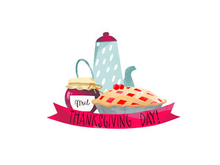 Thanksgiving day dessert