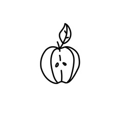 Apple outline 