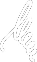 Spiral and swirl line. Element for design