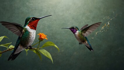 A jazz piece inspired by the unpredictable zigzagging flight of a hummingbird ai_generated