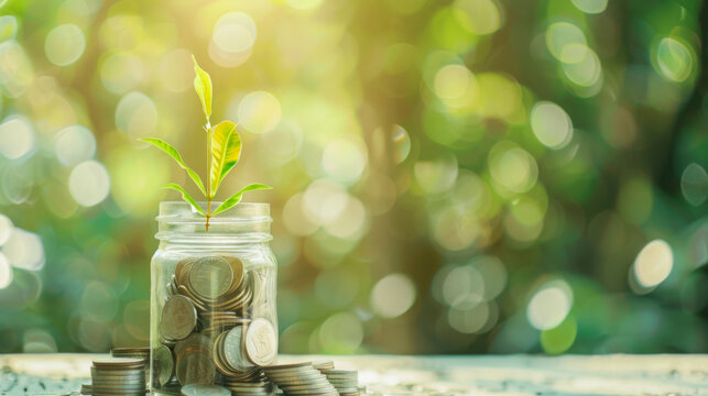 Sustainable Choices, Financial Gains: How Green Energy Can Enhance Your Savings,  Green energy saving concept, saving money