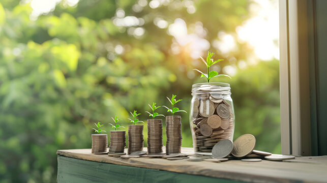 Sustainable Choices, Financial Gains: How Green Energy Can Enhance Your Savings,  Green energy saving concept, saving money