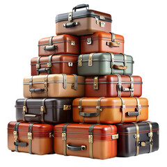 suitcase pyramid