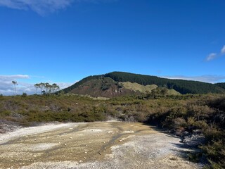 Wai-O-Tapu Thermal Wonderland, Rotorua, North Island of New Zealand