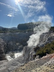 Fototapeta premium Wai-O-Tapu Thermal Wonderland, Rotorua, North Island of New Zealand