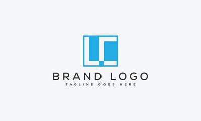 Obraz premium letter LC logo design vector template design for brand.