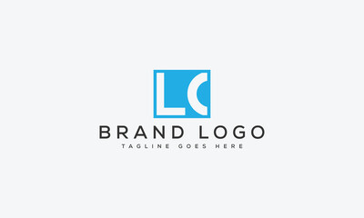 letter LC logo design vector template design for brand.