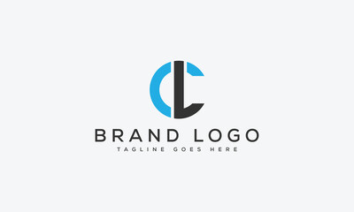 letter LC logo design vector template design for brand.