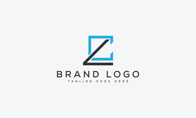Fototapeta premium letter LC logo design vector template design for brand.