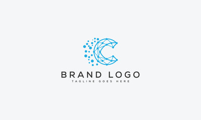 letter C logo design vector template design for brand.