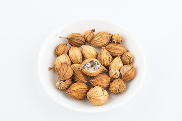 Chinese food stewed dishes Chinese herbal medicine spices fragrant amomum villosum