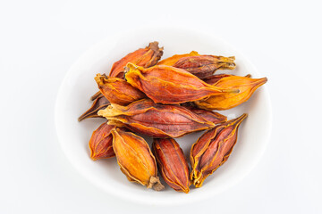 Chinese food stewed food spices Chinese herbal medicine yellow gardenia