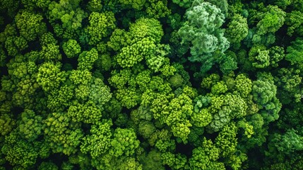 An image of a lush green forest with the words Myth Planting trees cant make a difference in reducing carbon emissions written in large letters across it..