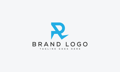 letter R logo design vector template design for brand.