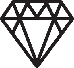 diamond illustration, diamond icon set