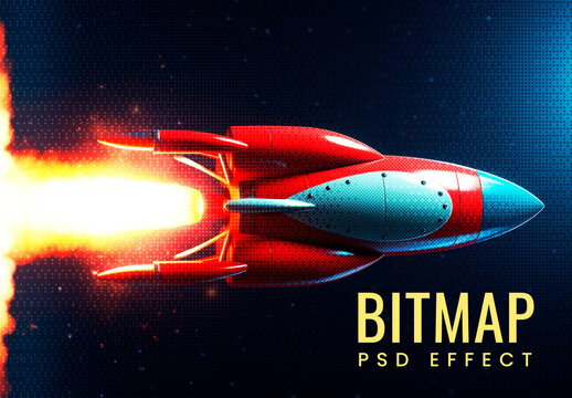 Bitmap PSD Effect