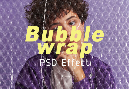 Bubble Wrap PSD Effect