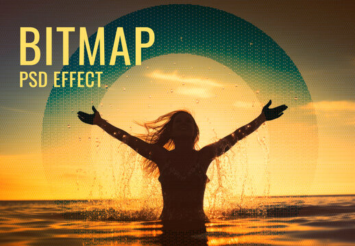 Dakr Bitmap PSD Effect