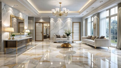 Elegant, refined, and luxurious, this exquisite milky white marble texture radiates sophistication, subtlety, and refined beauty, evoking timeless perfection.