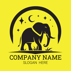 Premium Elephant Logo for Corporate Branding