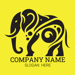 Premium Elephant Logo for Corporate Branding