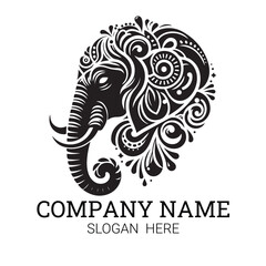 Premium Elephant Logo for Corporate Branding