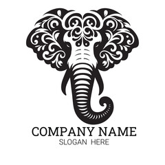 Premium Elephant Logo for Corporate Branding