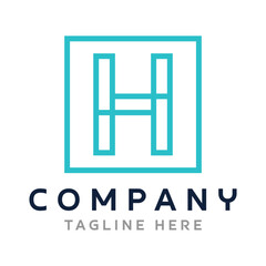 Letter H Logo Design