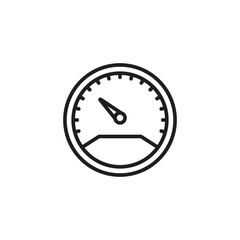 temperature indicator icon illustration