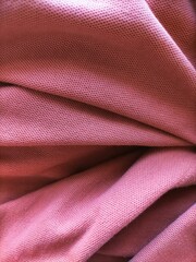 Rough fabric is good for the background