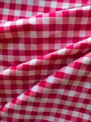 Rough fabric is good for the background
