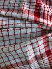 Rough fabric is good for the background