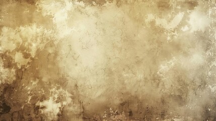 Obraz premium A vintage background with distressed paper textures, faded edges, and sepia tones.