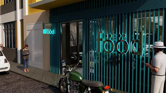 restaurante de estilo colonial contemporaneo de dise&ntilde;o con plantas y gran comedor 