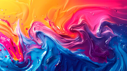 Obraz premium background abstract crossing out colorful paint art