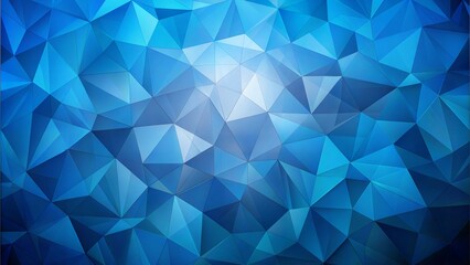 simple blue polygon background, abstract