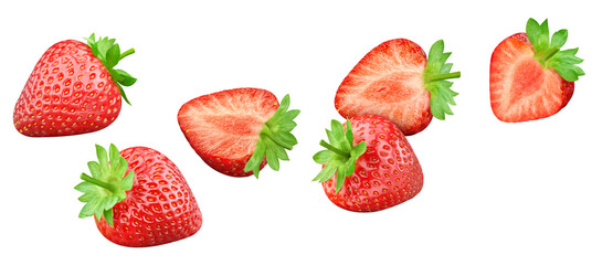 Strawberry isolated on white background