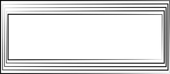 Rectangle with line. Technology concept