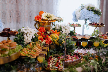 flowers in the market
