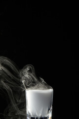 smoke in a cup