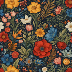 seamless floral pattern