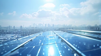 Fototapeta premium Future China, soft science fiction style