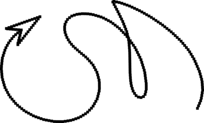 Arrow pixels 8 bit, cursor, pointer, direction