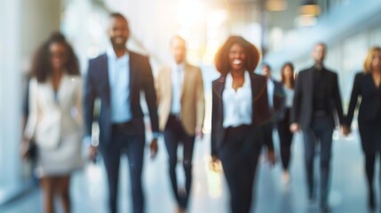 multi ethnic group of business people