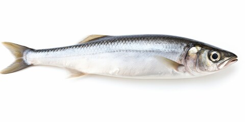 Obraz premium Freshwater Fish on White Background