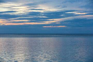 Obraz premium sunset over the sea