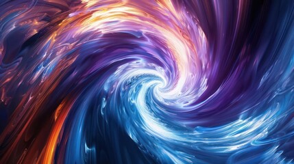 Fototapeta premium colorful swirling spinning speed of light trails abstract for background, future of colors moving extreme visual effect colorful vibrant.