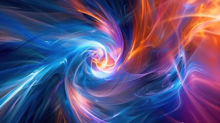 colorful swirling spinning speed of light trails abstract for background, future of colors moving extreme visual effect colorful vibrant.